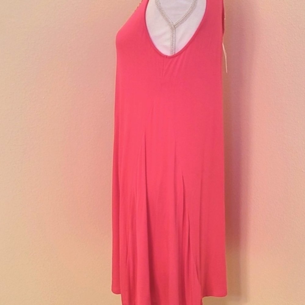 *New* Style & Co Pink Dress Fits Med or Large!